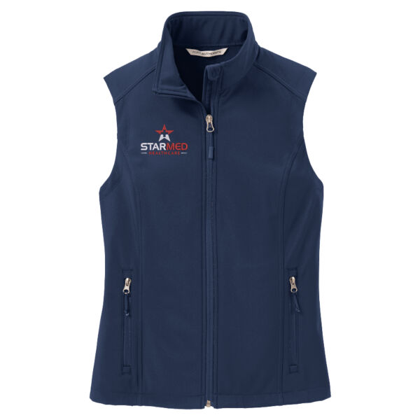 STARMED Embroidered - Ladies Core Soft Shell Vest Thumbnail