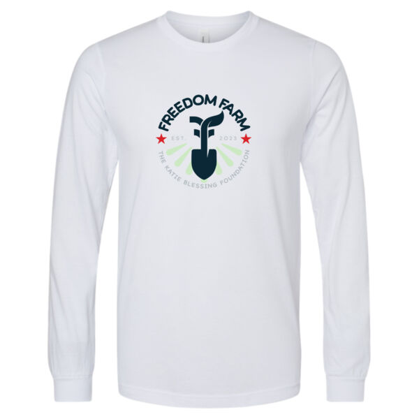 Freedom Farm Printed - Unisex Heather CVC Long Sleeve Tee Thumbnail