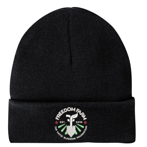 Freedom Farm Embroidered - Re Beanie Thumbnail