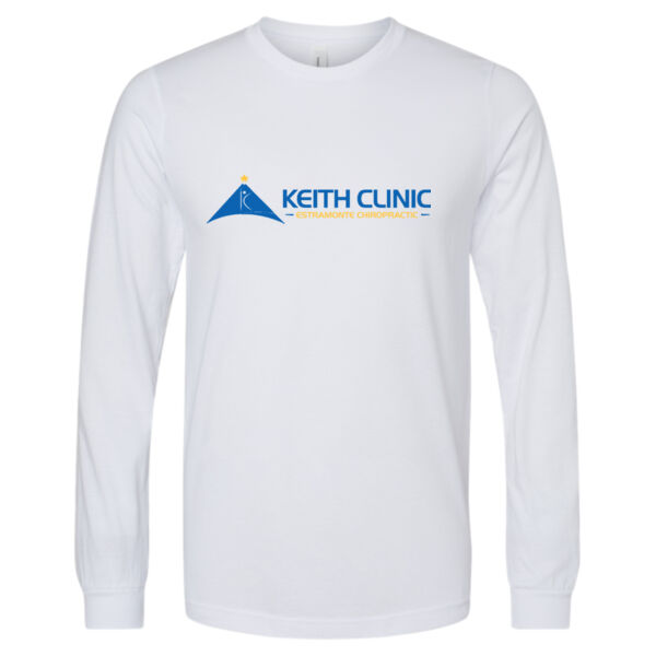 Keith Clinic Printed - Unisex Heather CVC Long Sleeve Tee Thumbnail