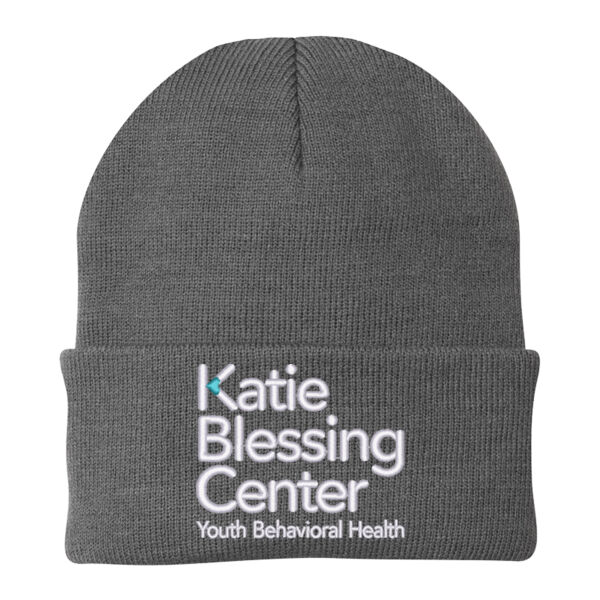 Embroidered Katie Blessing Center - Knit Cap Thumbnail