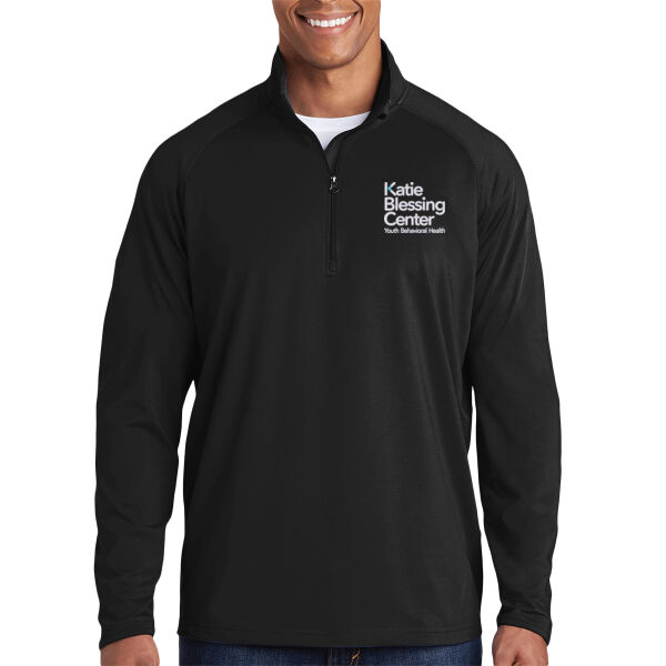 Embroidered Katie Blessing Center - Sport Wick ® Stretch 1/4 Zip Pullover Thumbnail