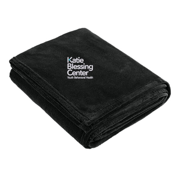 Embroidered Katie Blessing Center - Oversized Ultra Plush Blanket Thumbnail
