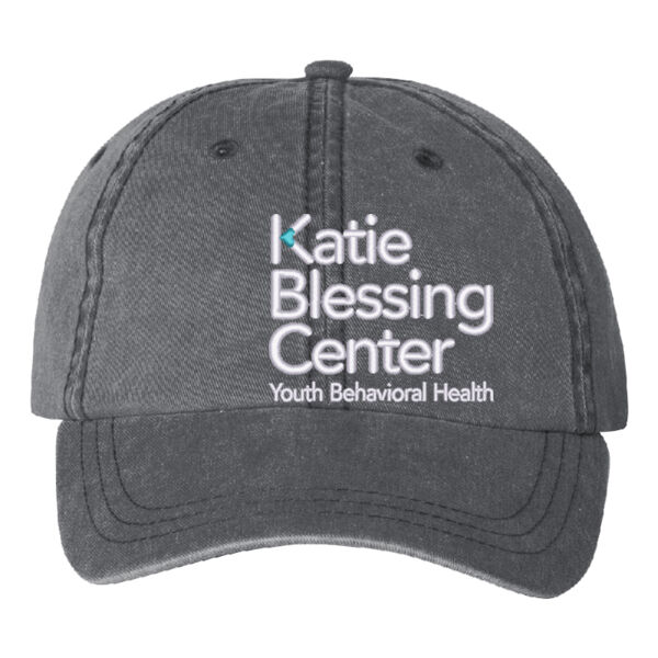 Embroidered Katie Blessing Center - Pigment-Dyed Cap Thumbnail