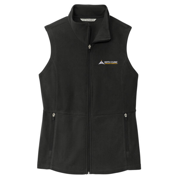 Keith Clinic Embroidered - Ladies Accord Microfleece Vest Thumbnail