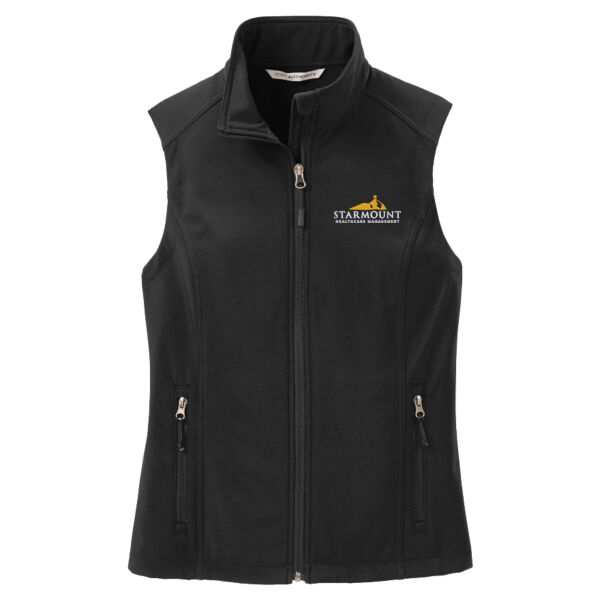 Starmount Embroidered - Ladies Core Soft Shell Vest Thumbnail