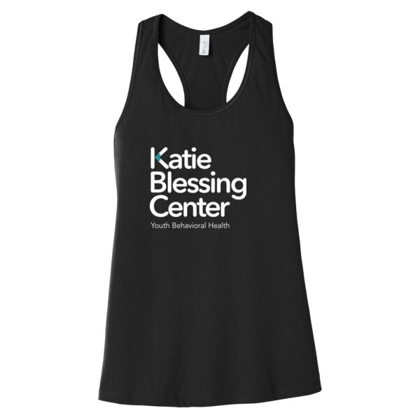 Katie Blessing Center - Women's Jersey Racerback Tank Thumbnail