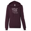 Juniors’ Heavenly Fleece Lightweight Hooded Sweatshirt Thumbnail